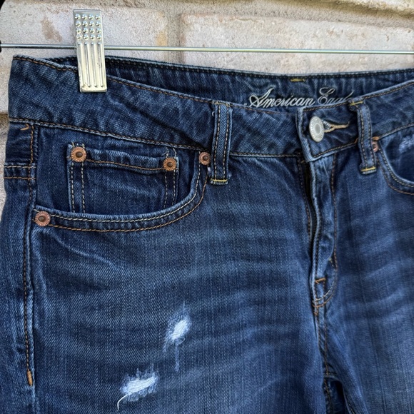 American Eagle Distressed Jean Shorts - Picture 4 of 10